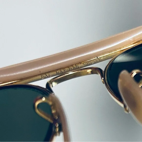 Vintage Ray-Ban Aviator B&L Sunglasses w/ Original Case 58mm - Picture 2 of 13